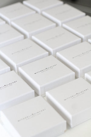 Niho Nui - White & Silver Statement Earring