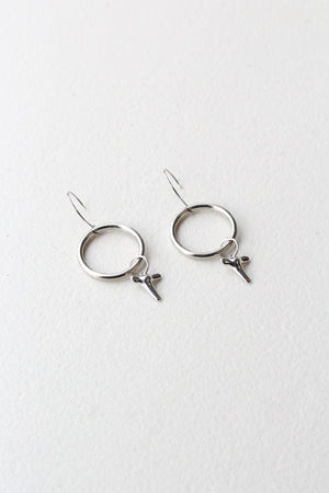 Mako - Statement Earring in Silver