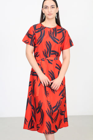 Ngāwari – Manaaki Print Dress
