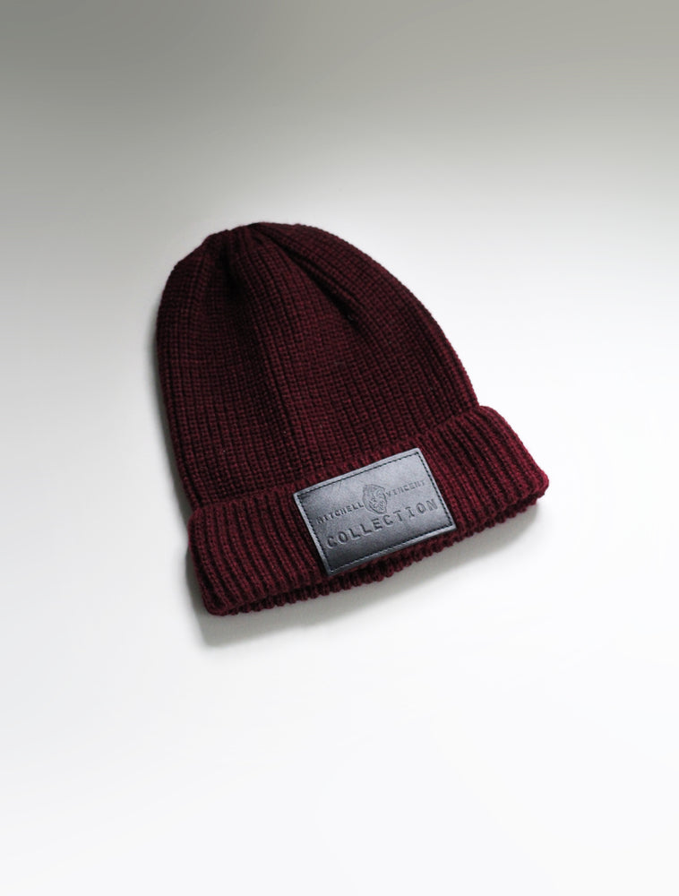 Fisherman MVC Beanie in Maroon