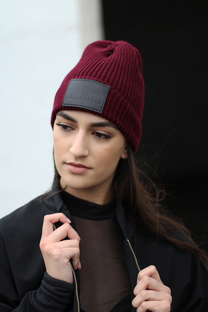 Fisherman MVC Beanie in Maroon