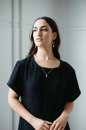 Niho Kaiū – Ivory Tusk with Gold Necklace