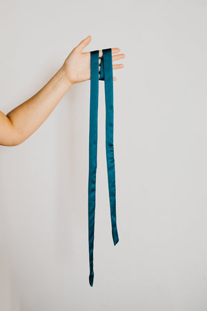 Thin Sash Tie in Paua
